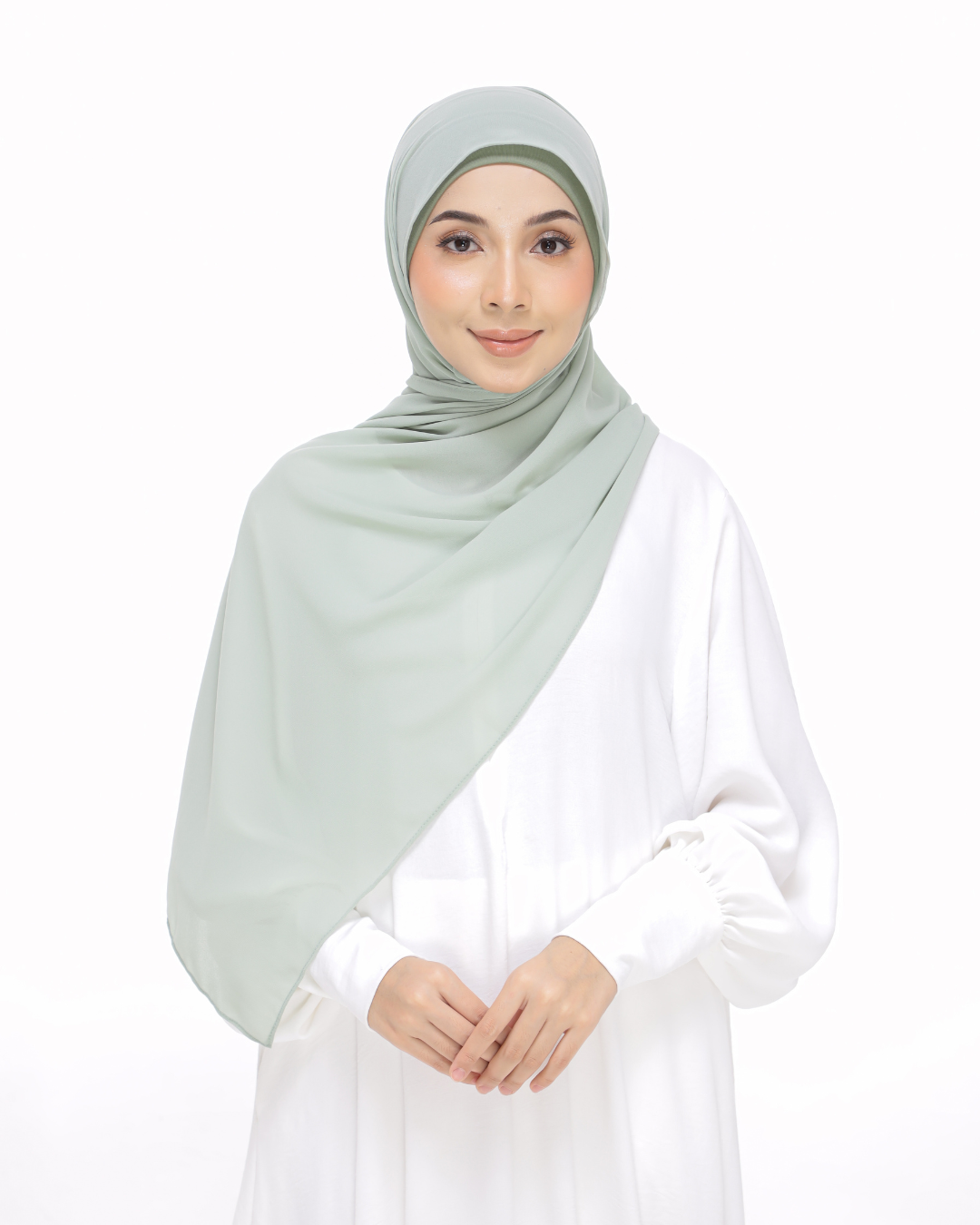Sage Green Snap & Go - Magnet Scarves
