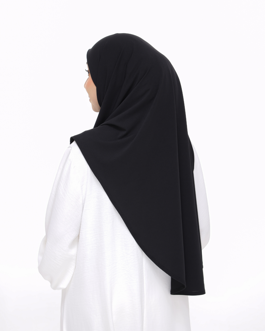 Black Sarung Moscrepe Safiya