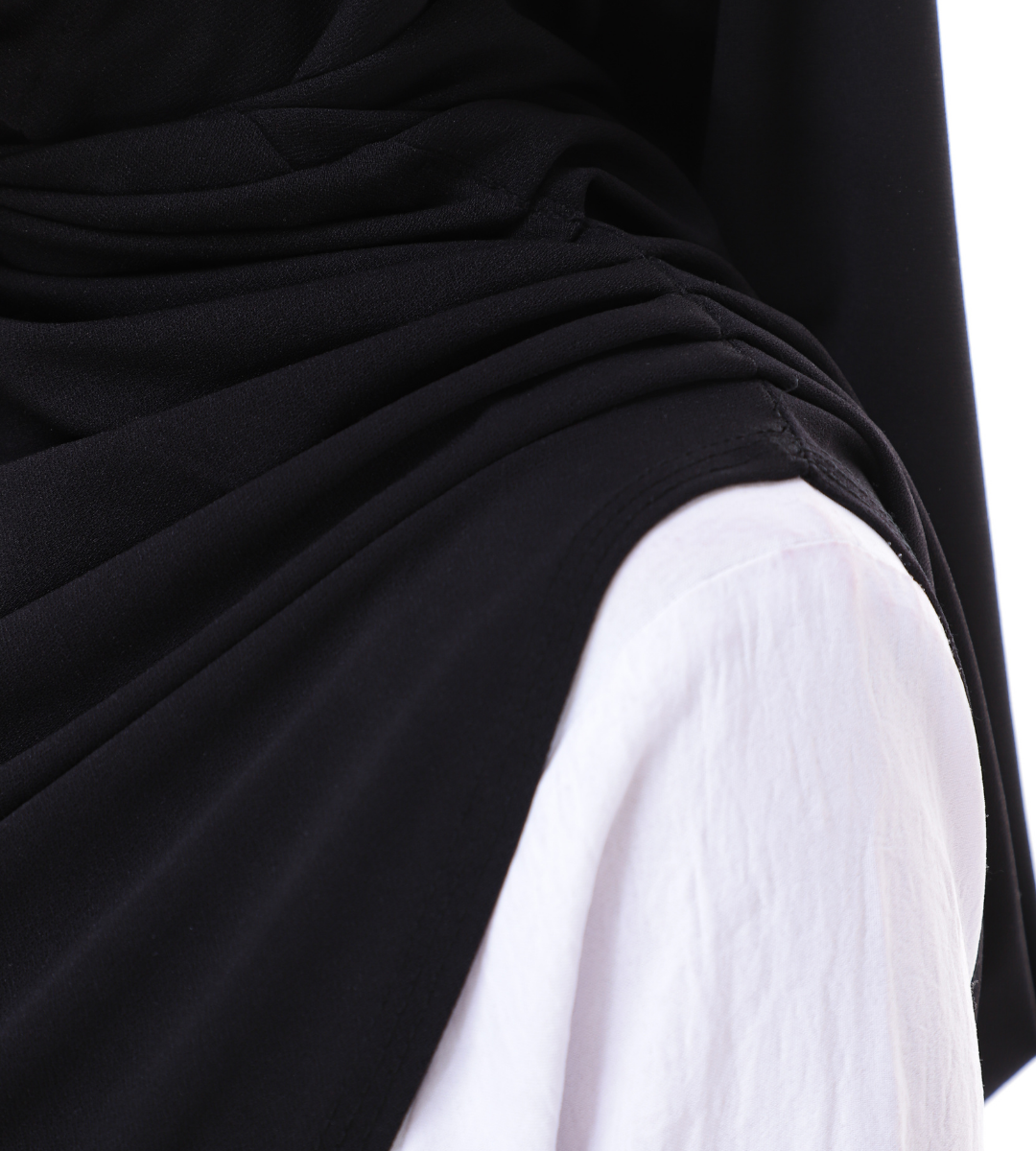 Black Sarung Moscrepe Adelia