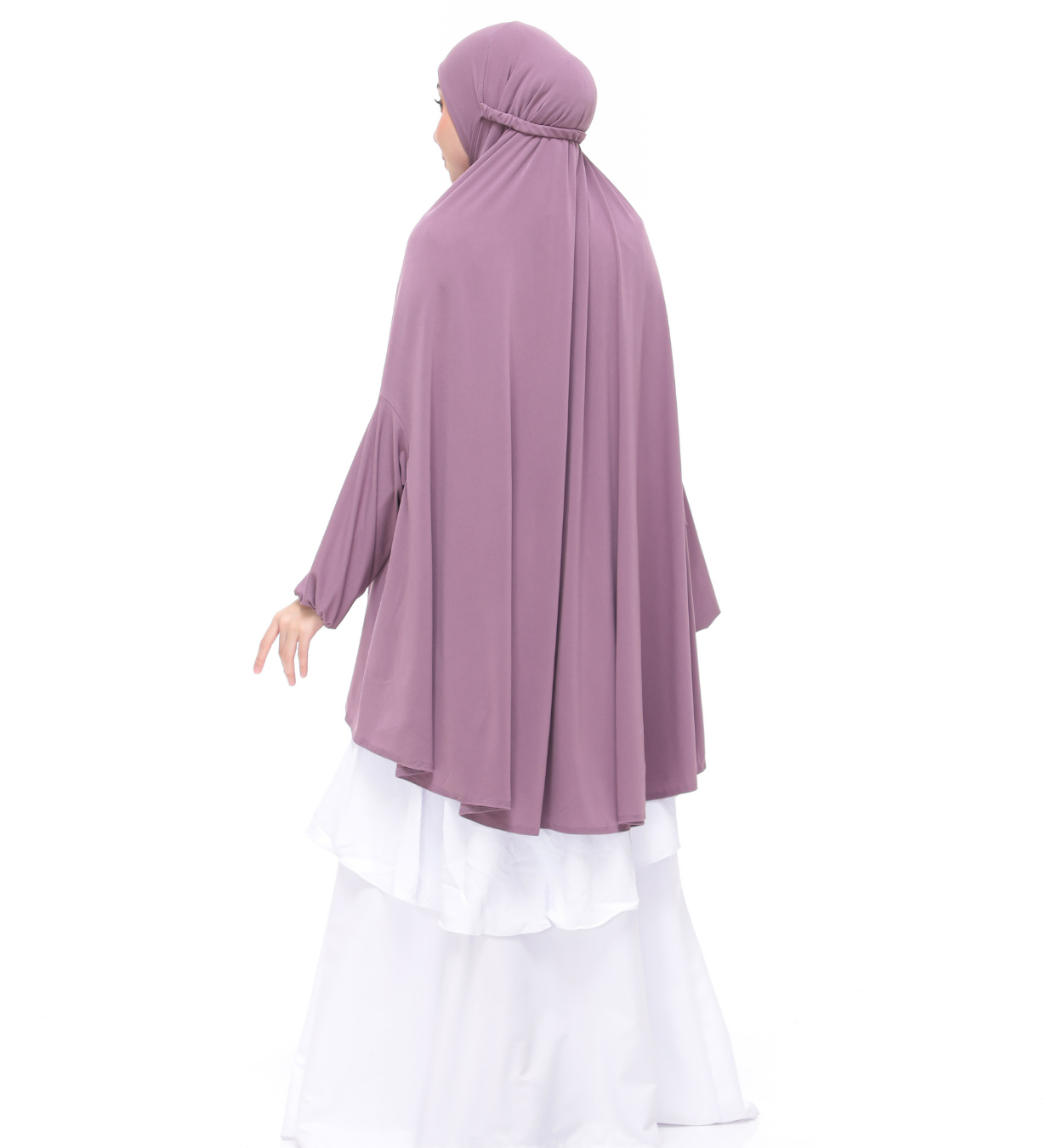 Dusty Purple Aneesa Mini Telekung