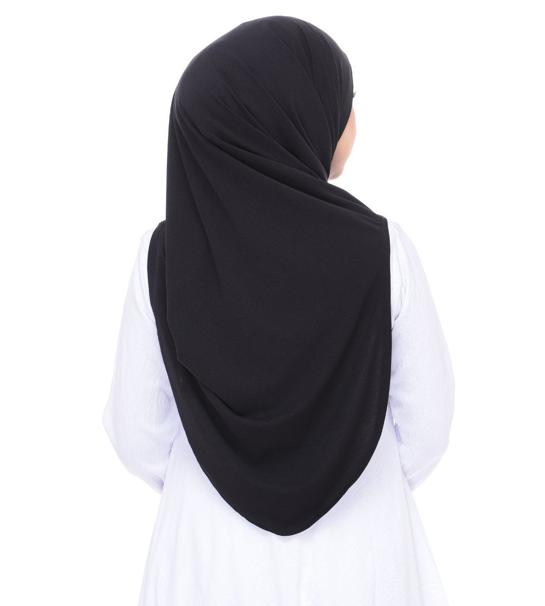 Black Sarung Moscrepe Adelia