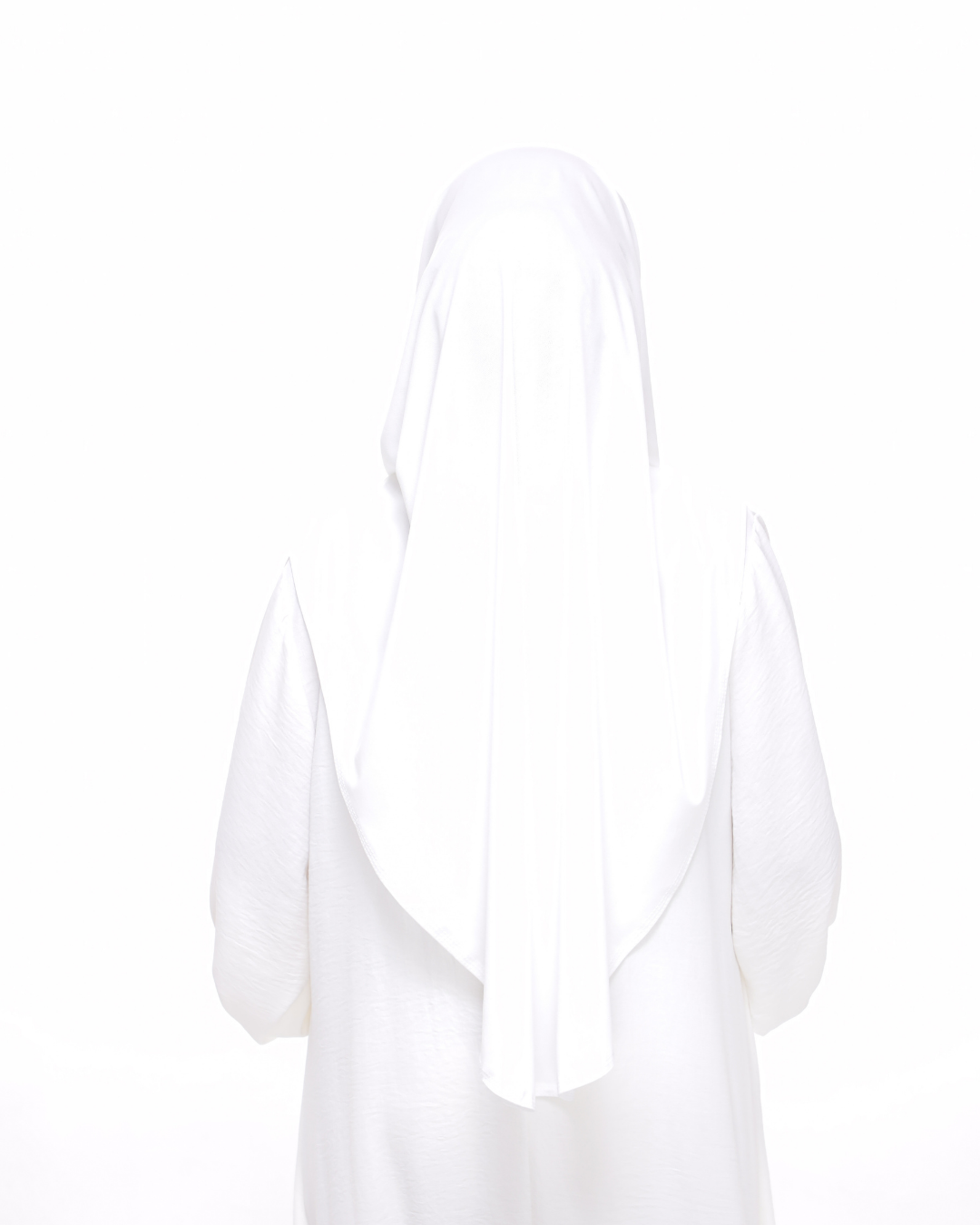 White Sarung Moscrepe Safiya