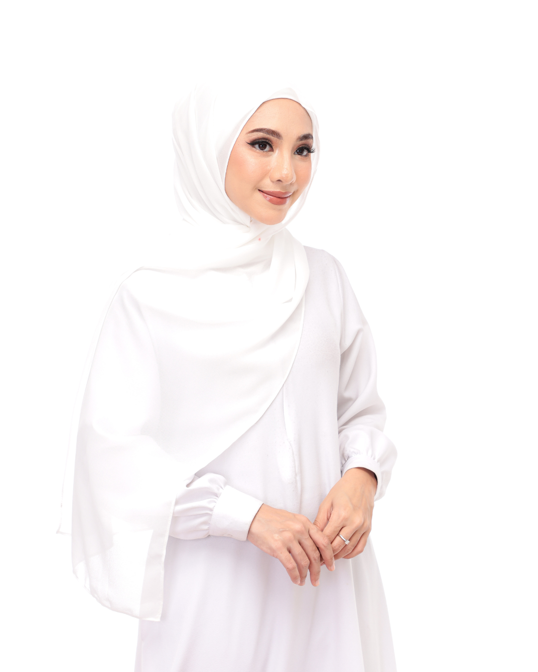 White Snap & Go - Magnet Scarves