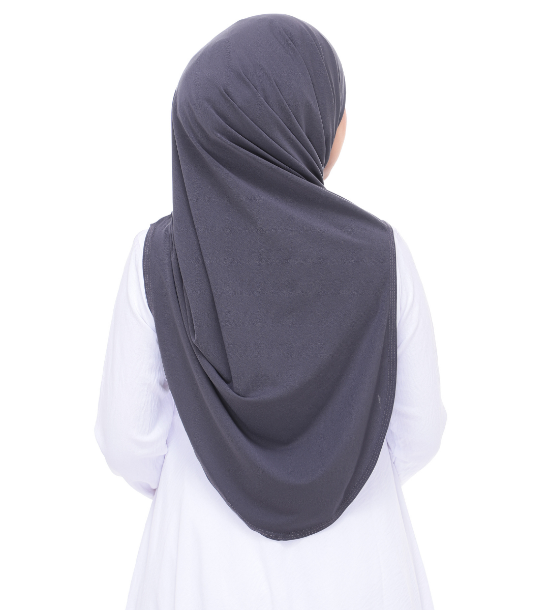 Pebble Gray Sarung Moscrepe Adelia