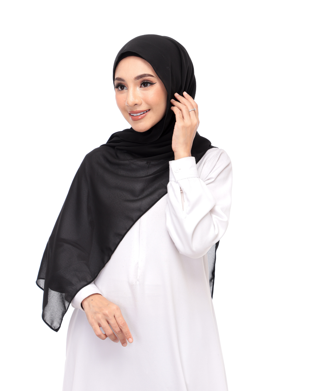 Black Snap & Go - Magnet Scarves