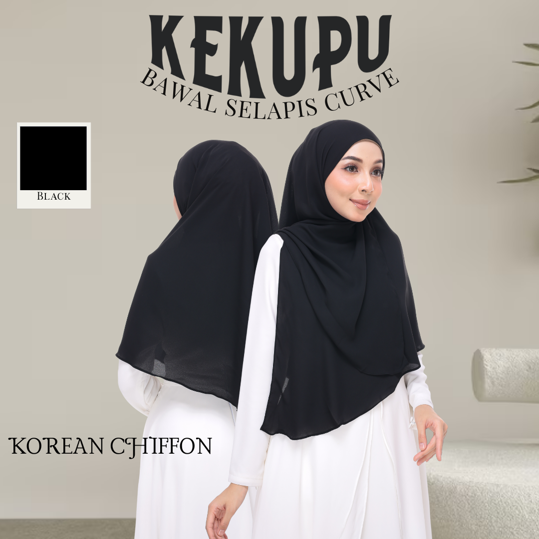 Black|Bawal Kekupu Selapis Zayra