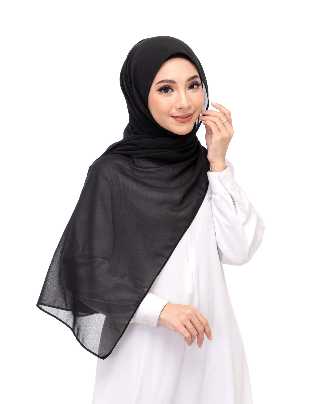 Black Snap & Go - Magnet Scarves