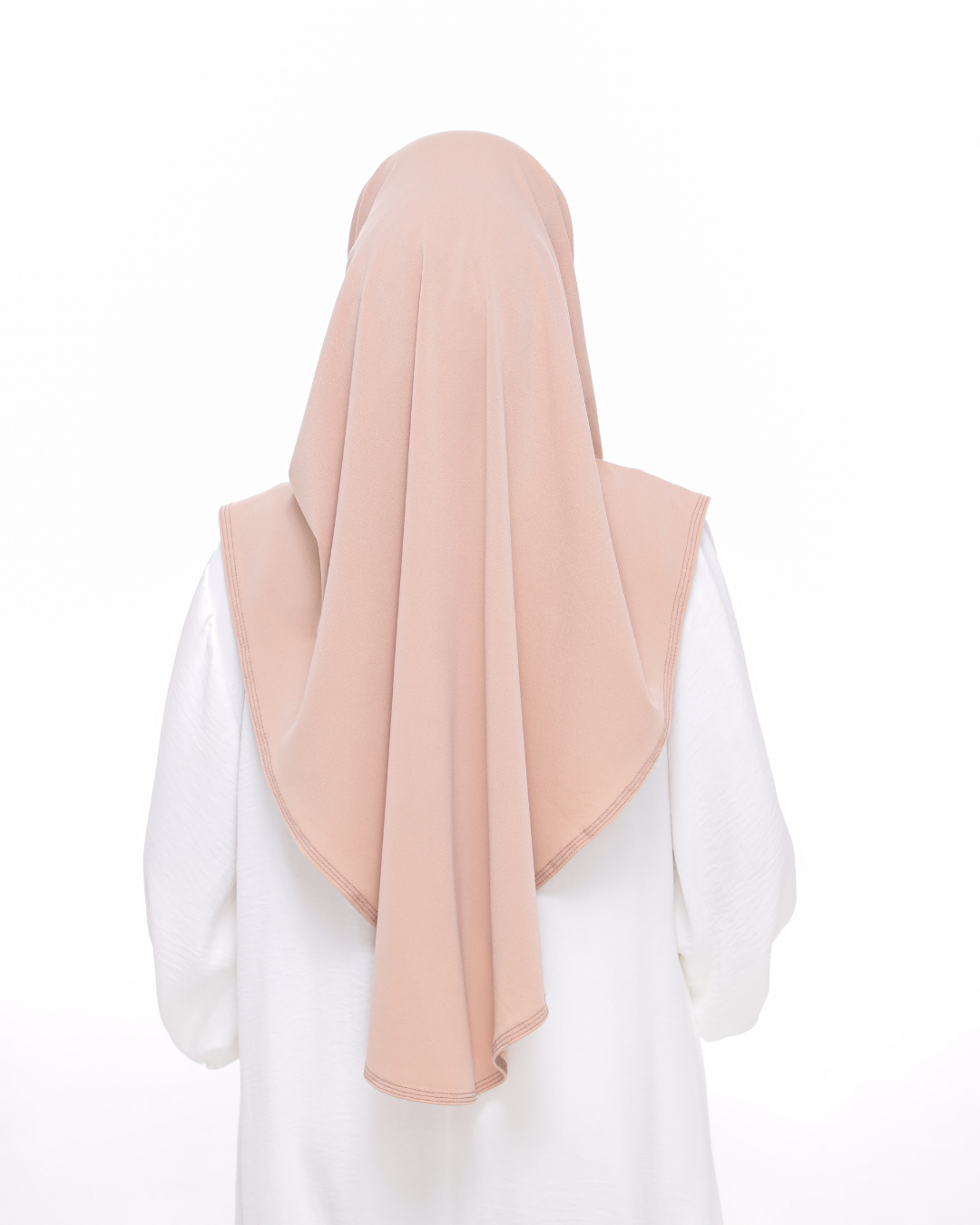 Peach Sarung Moscrepe Safiya