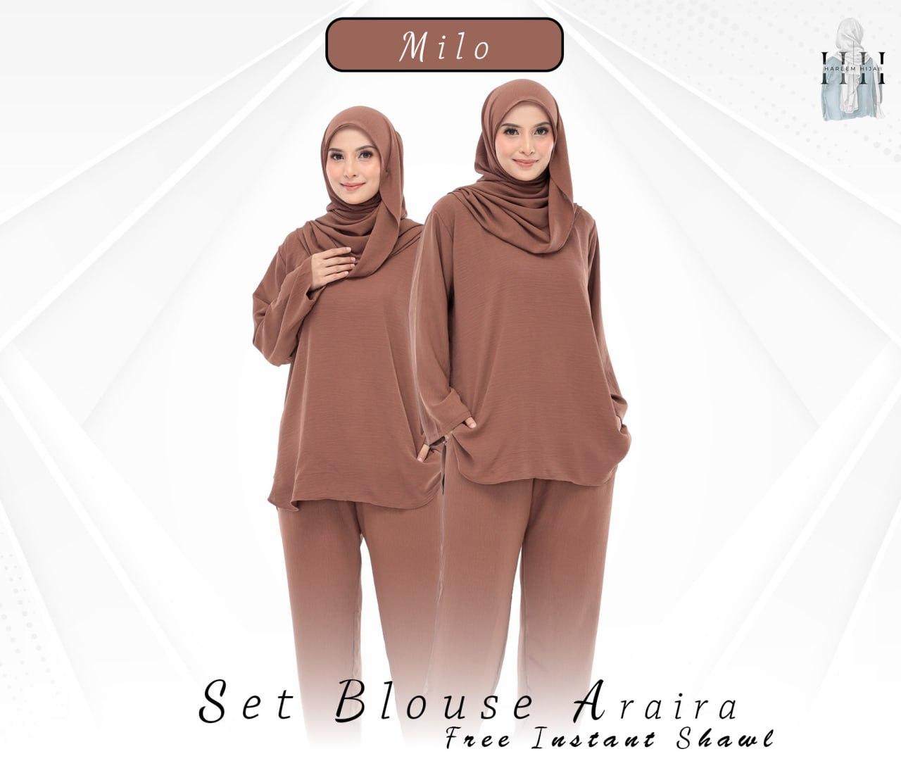 Milo Set Baju (Free Size, Cotton CEY)