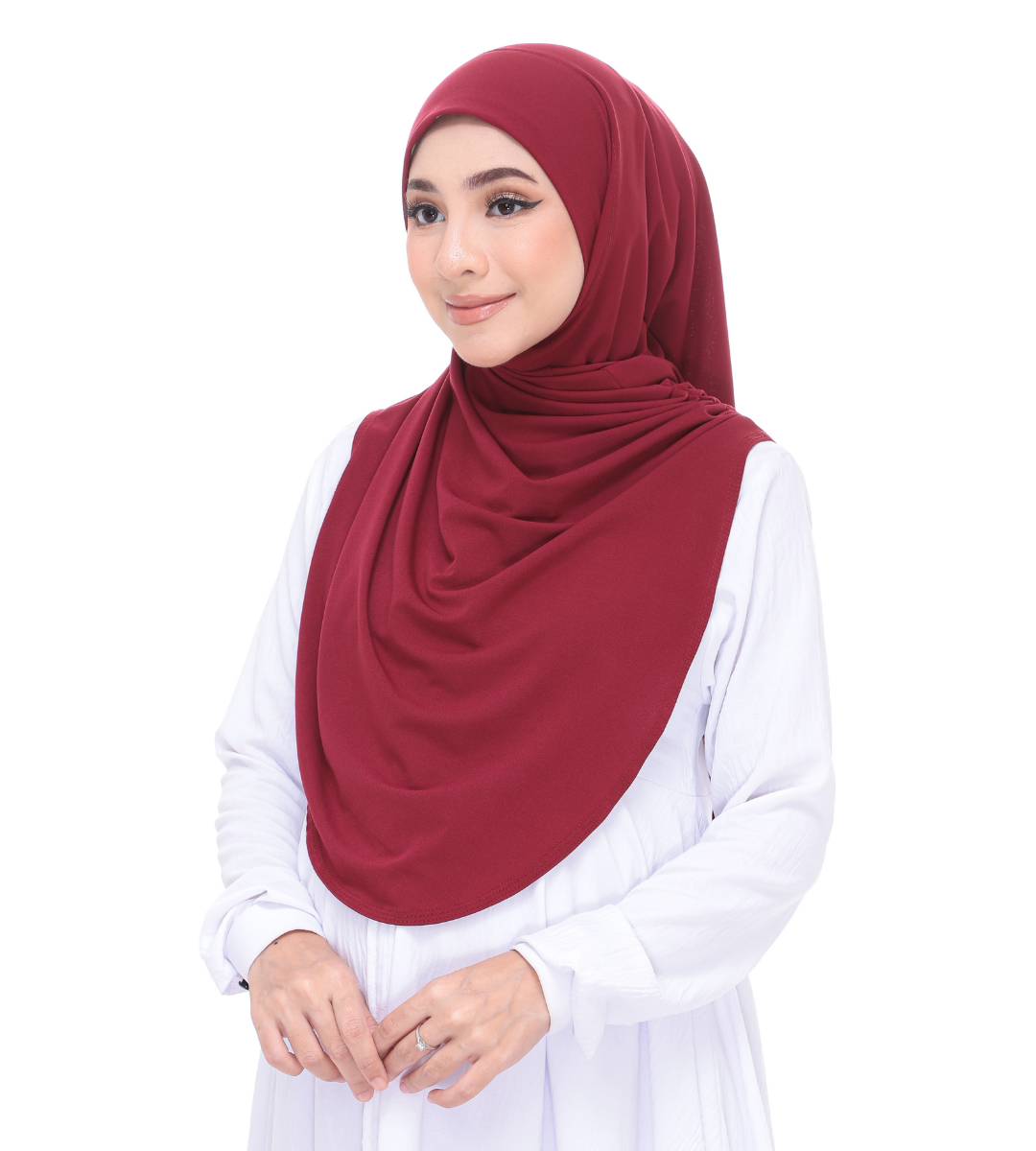 Red Rose Sarung Moscrepe Adelia