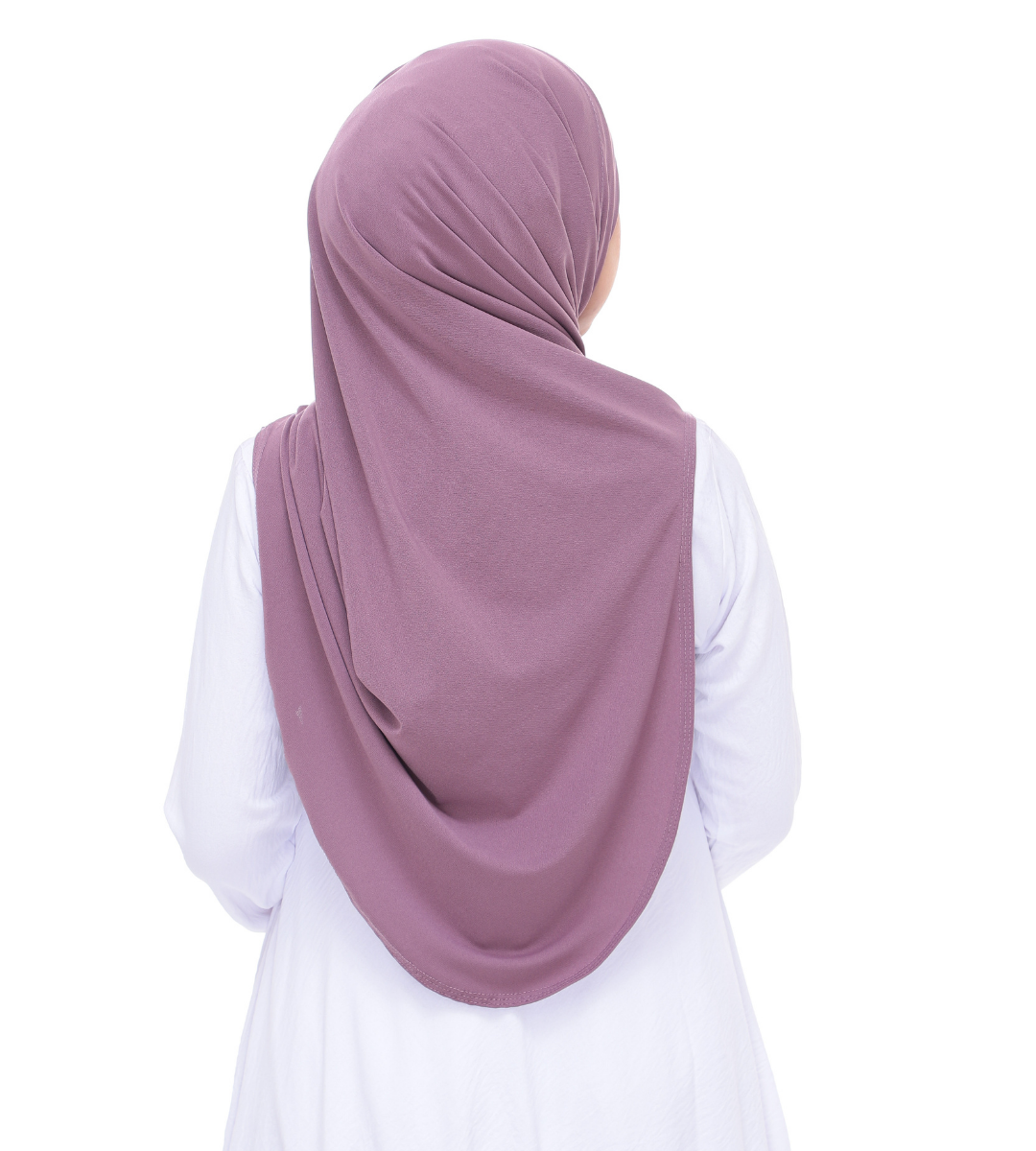 Dusty Purple Sarung Moscrepe Adelia