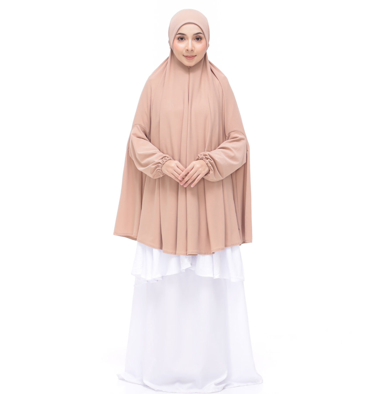 Peach Aneesa Mini Telekung