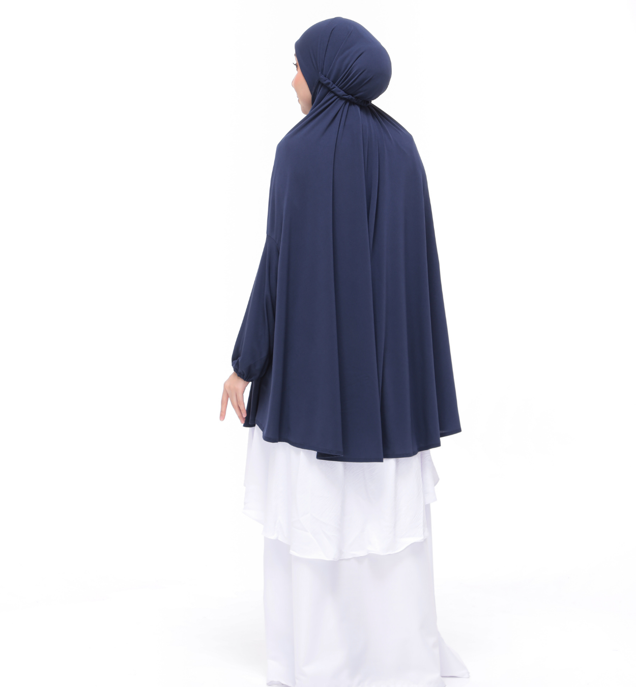 Navy Blue Aneesa Mini Telekung