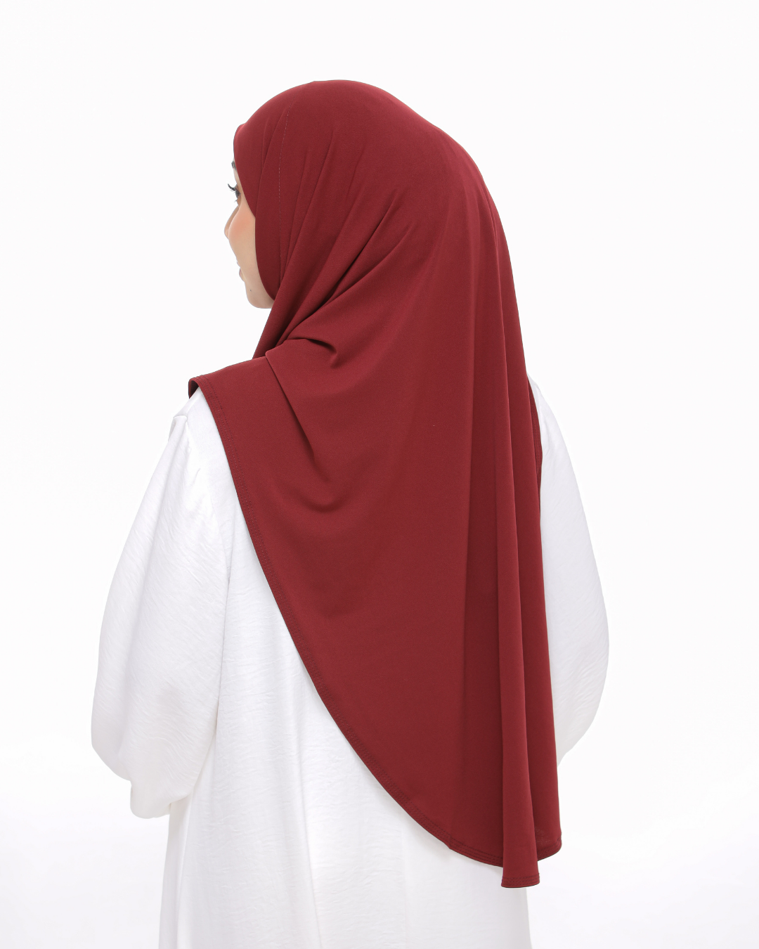 Red Rose Sarung Moscrepe Safiya