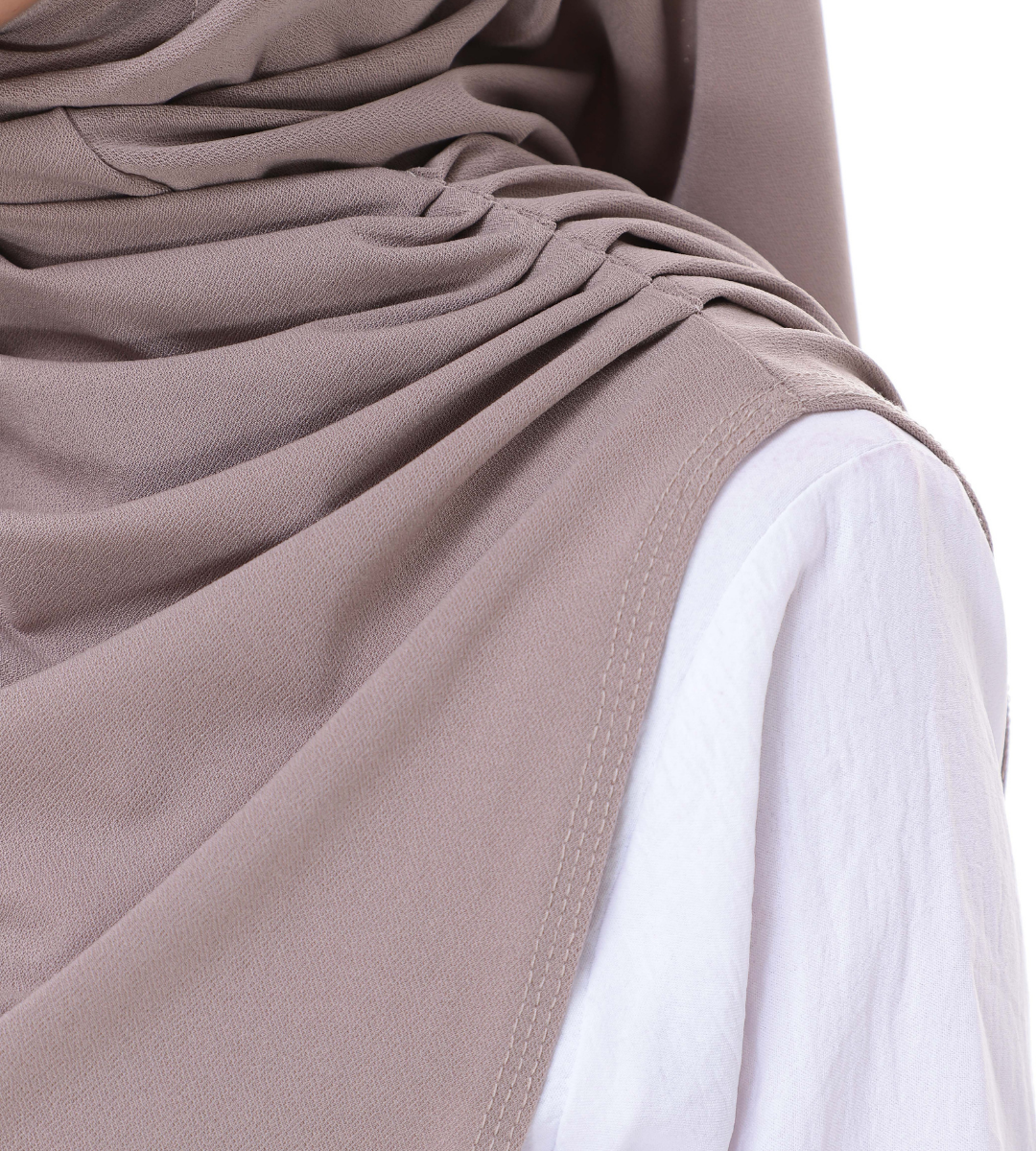 Khaki Sarung Moscrepe Adelia