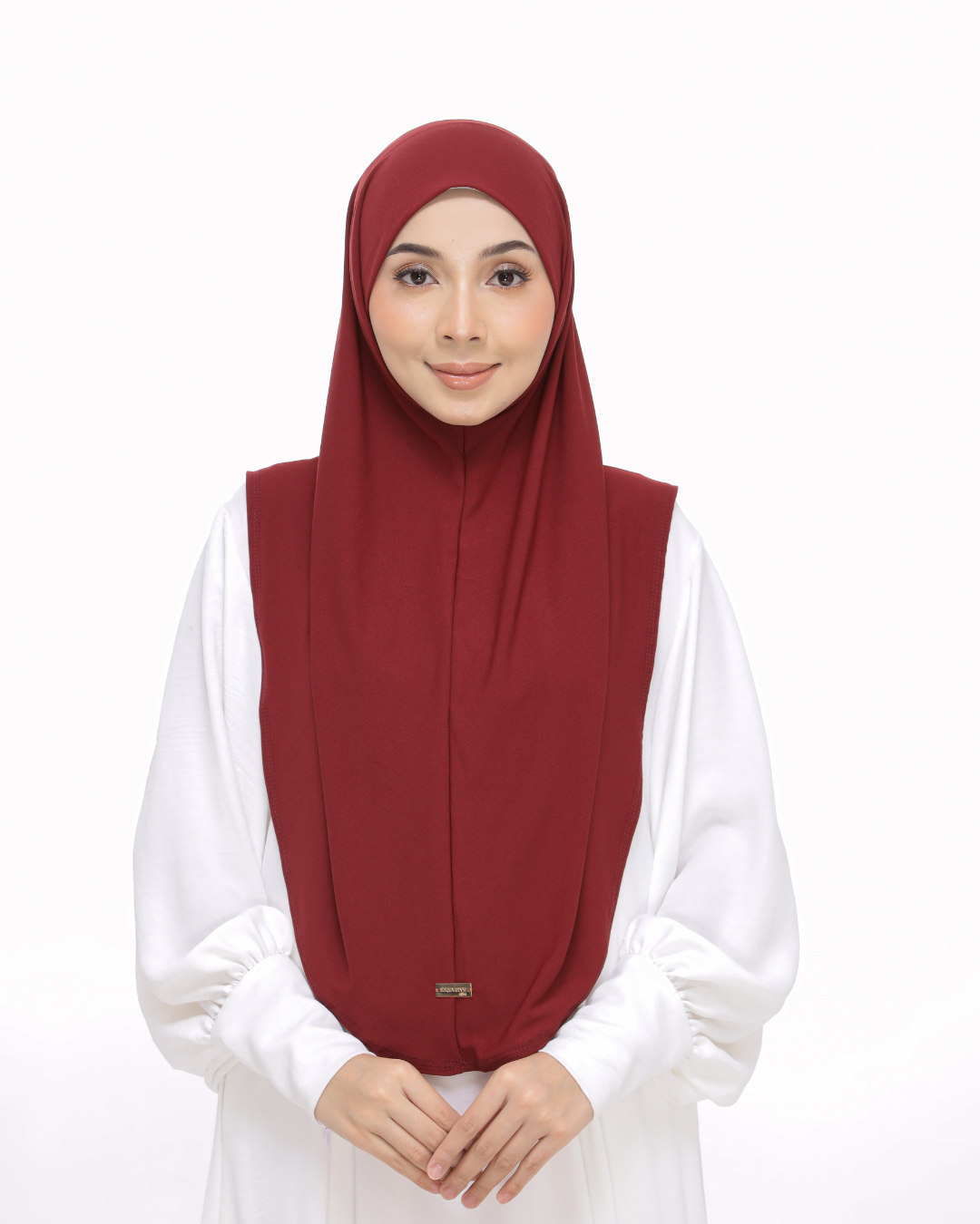 Red Rose Sarung Moscrepe Safiya
