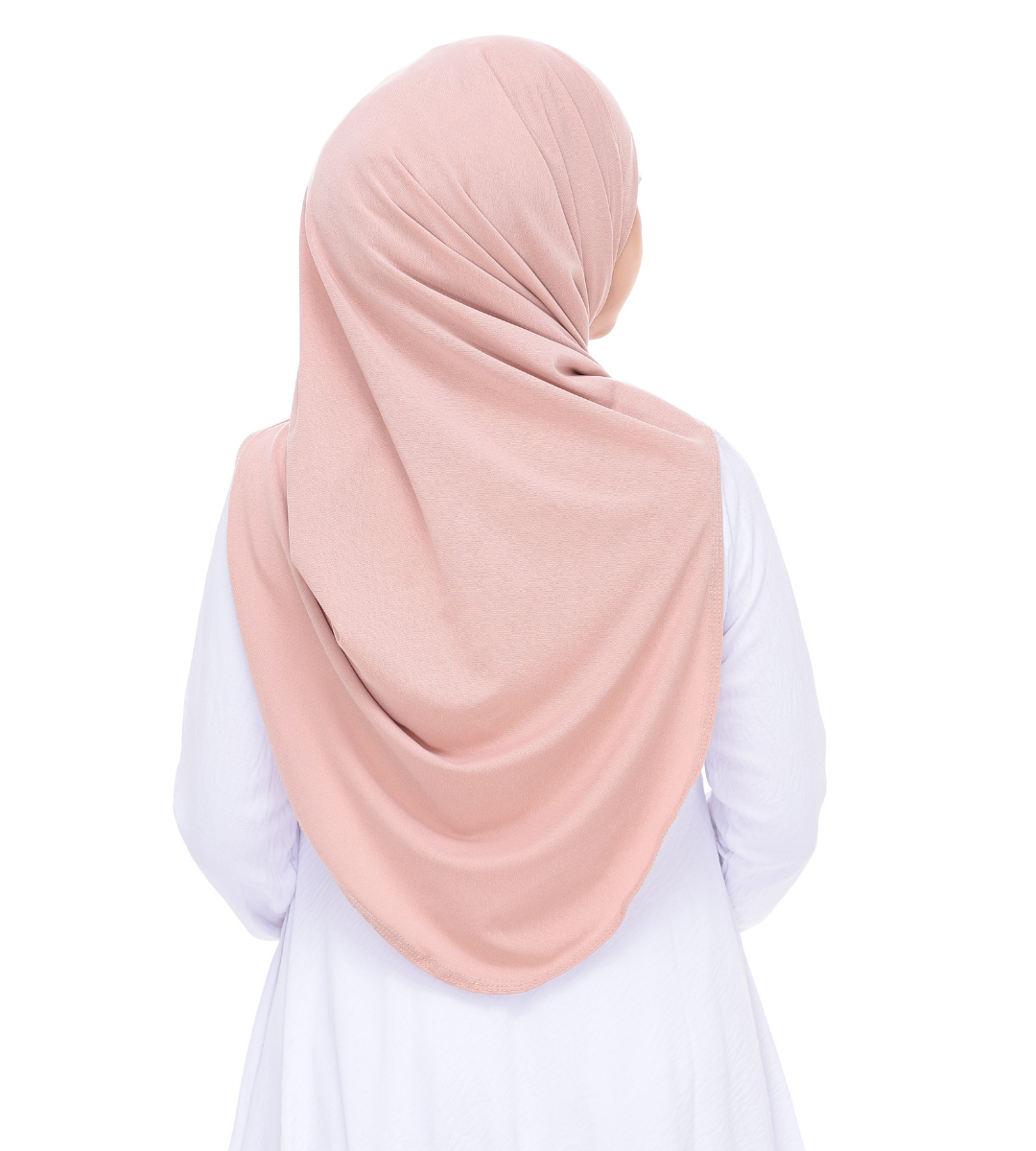 Peach Sarung Moscrepe Adelia