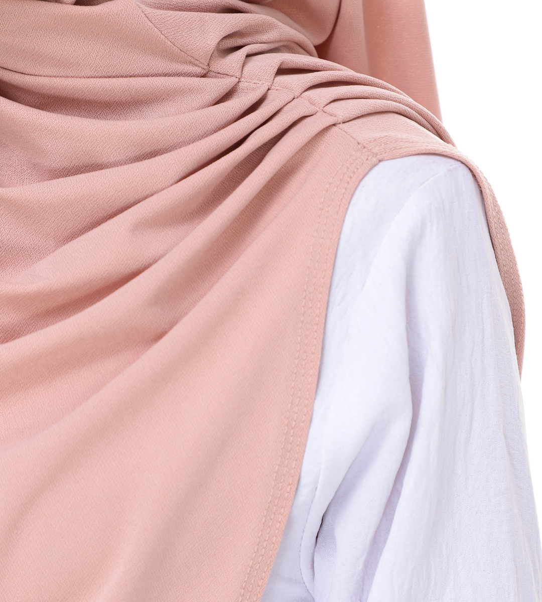 Peach Sarung Moscrepe Adelia