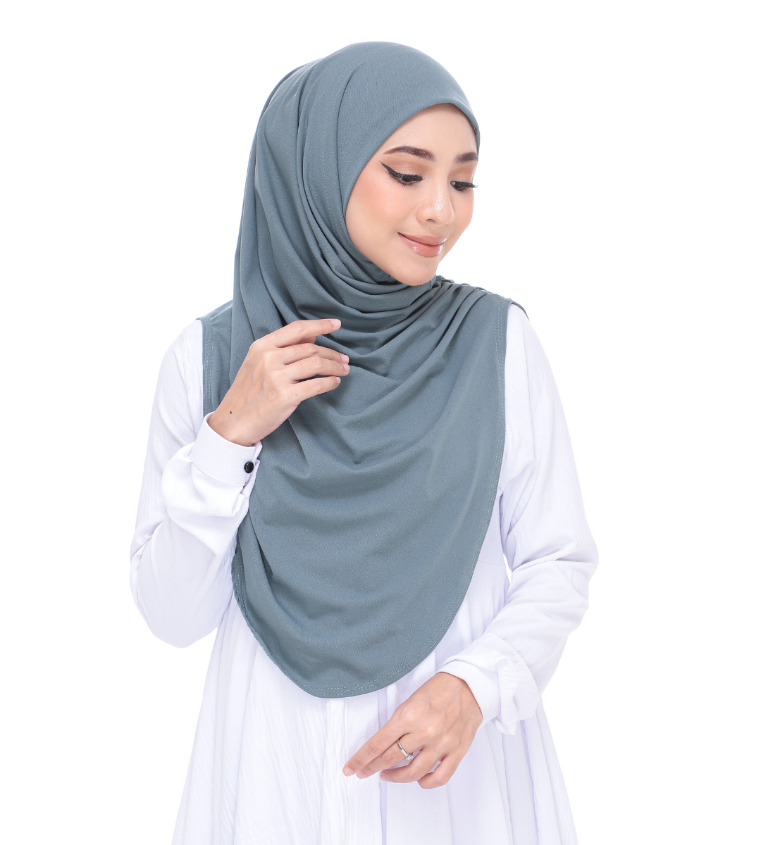 Mint Green Sarung Moscrepe Adelia