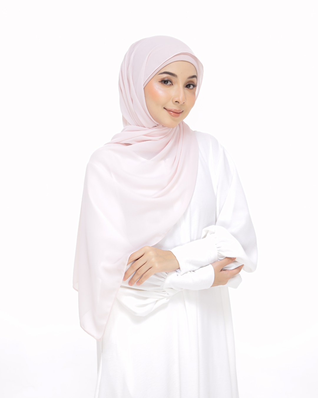 Soft Pink Snap & Go - Magnet Scarves