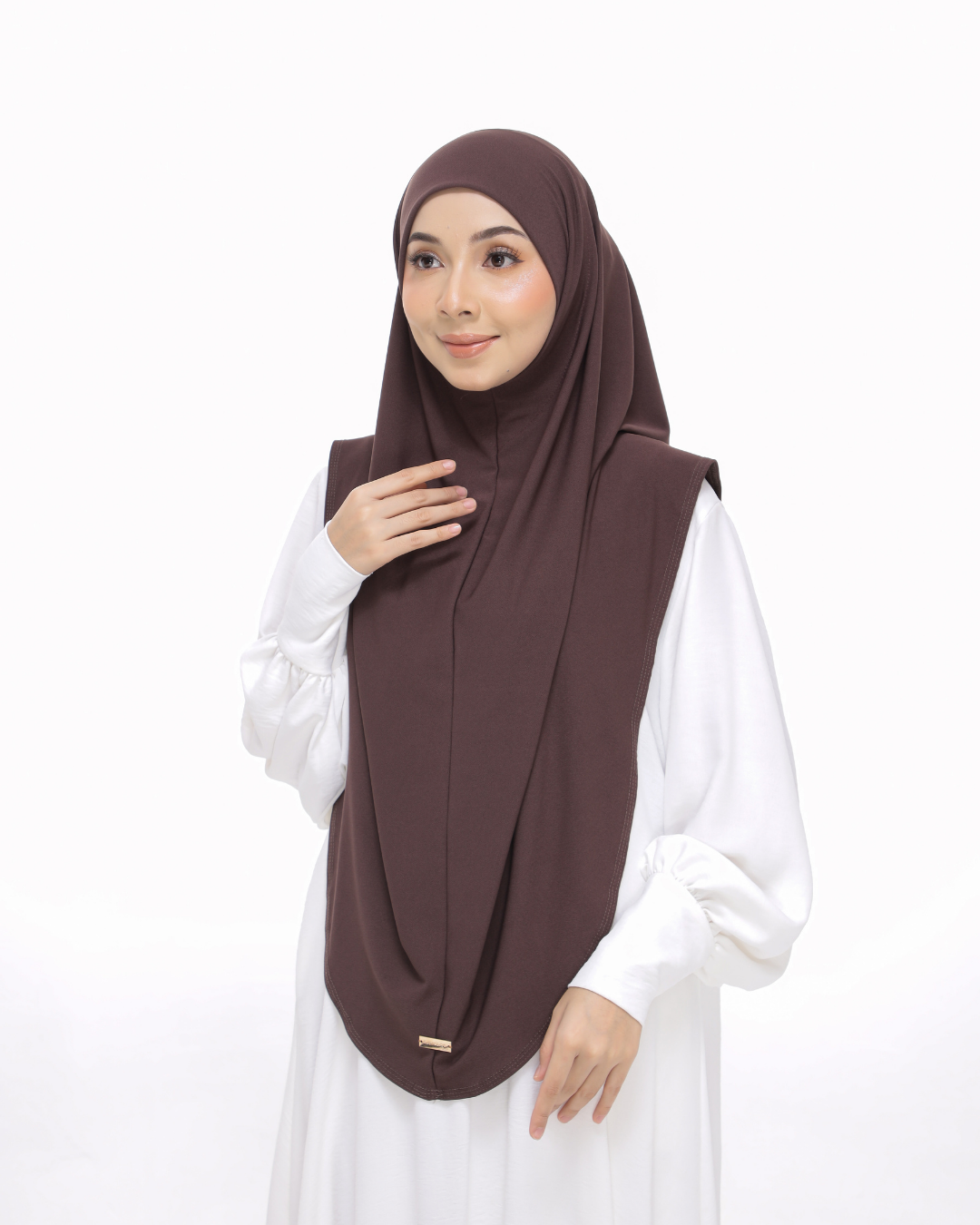 Choco Sarung Moscrepe Safiya