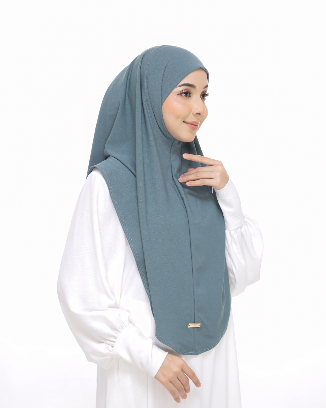 Mint Green Sarung Moscrepe Safiya