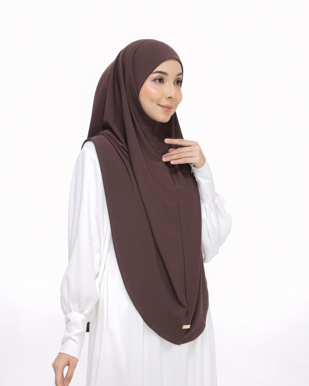 Choco Sarung Moscrepe Safiya