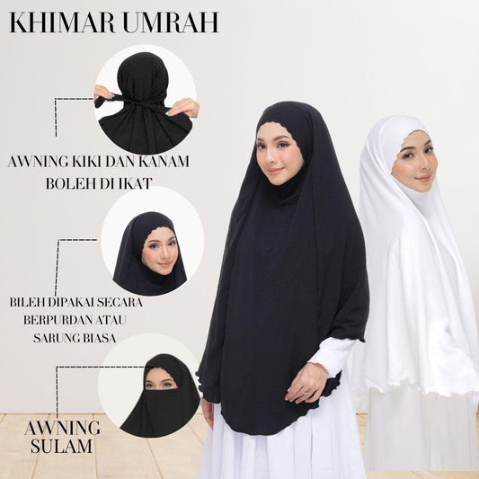 Khimar Umrah|Black