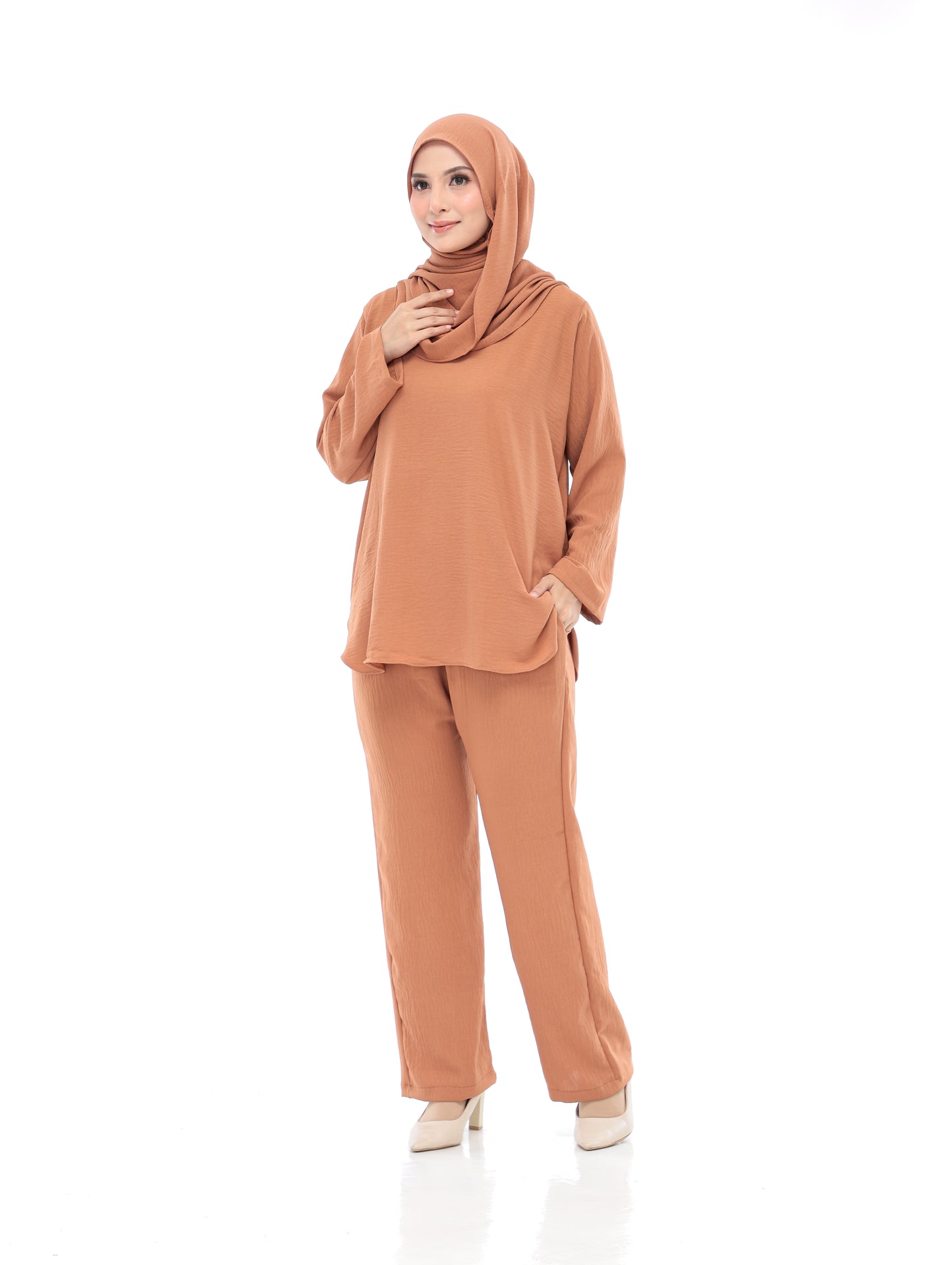 Pumpkin Set Baju (Free Size, Cotton CEY)