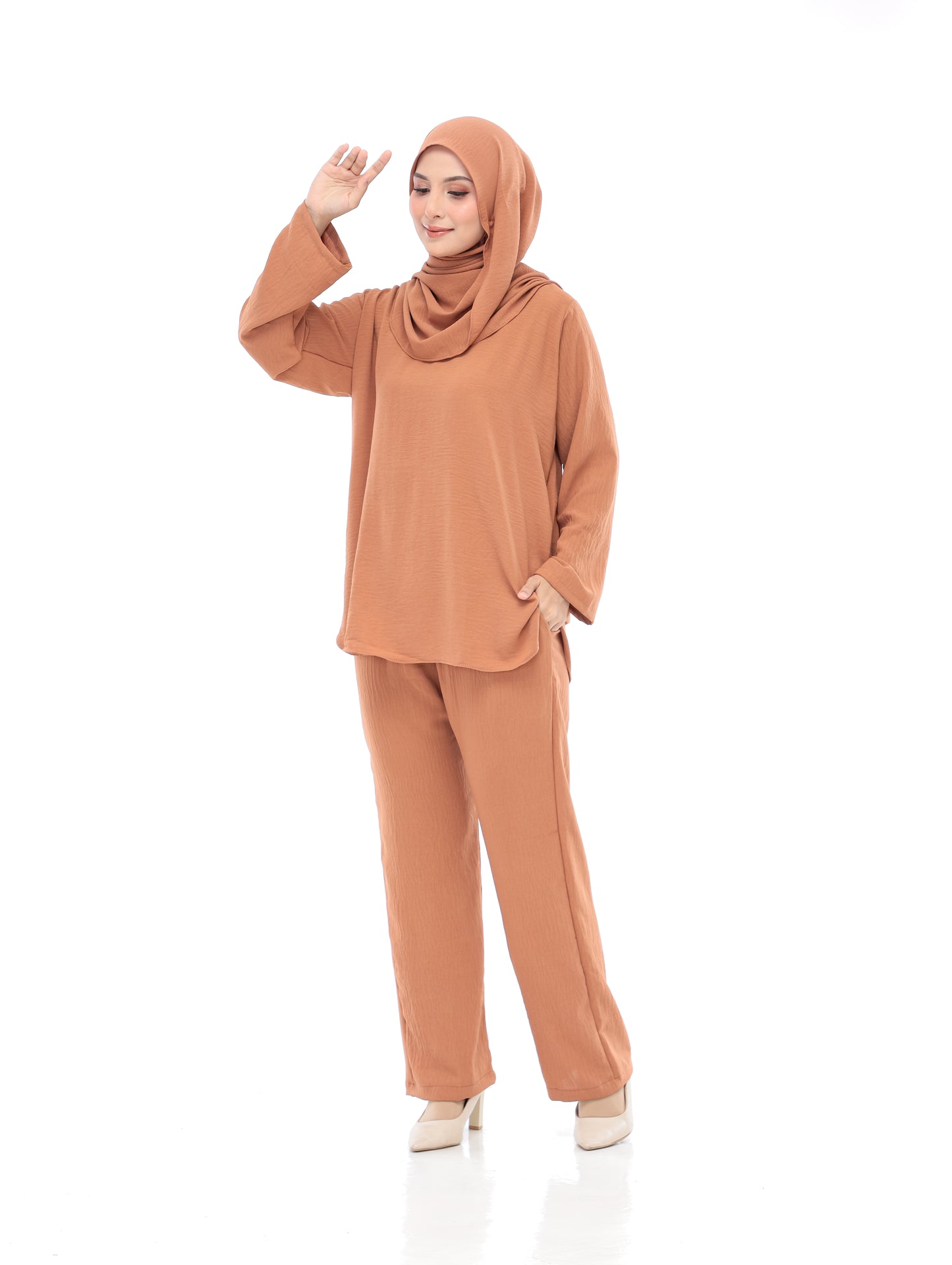 Pumpkin Set Baju (Free Size, Cotton CEY)