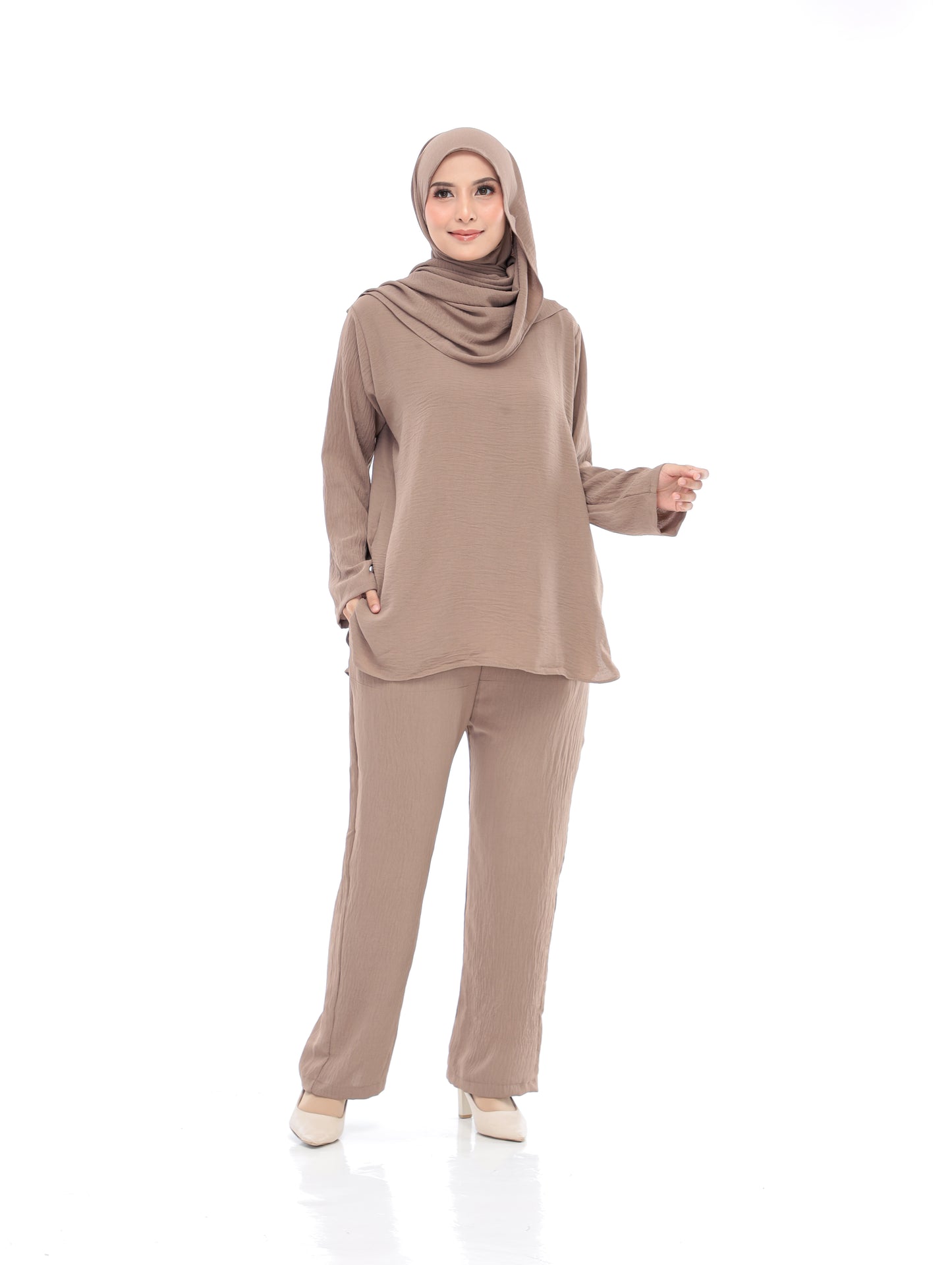Expresso Set Baju (Free Size, Cotton CEY)