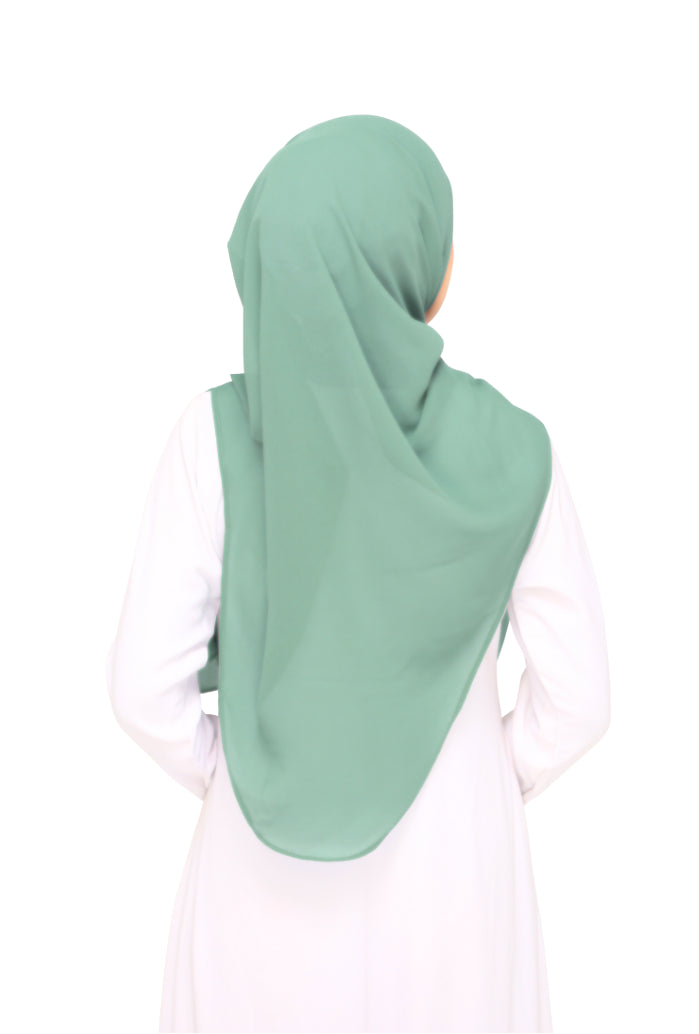 Noor|Matcha|B SHAWL|SLIMFIT