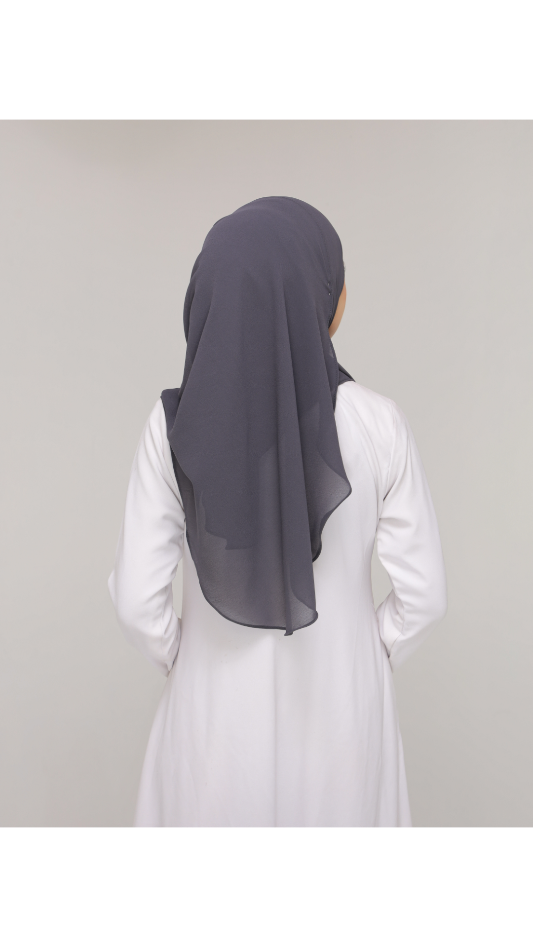 Noor|Pebble grey|B SHAWL|SLIMFIT