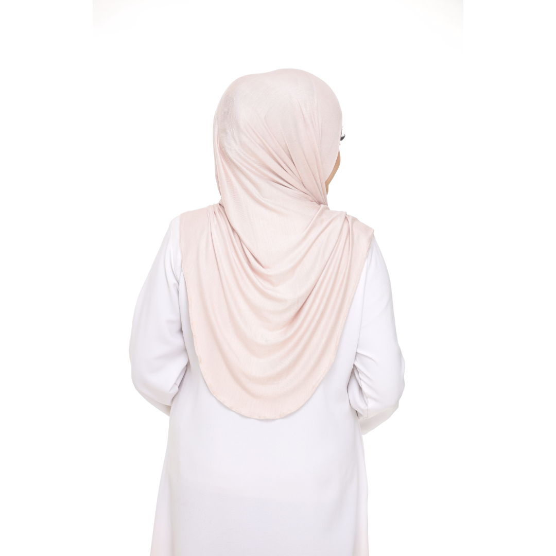 Nurul|Ivory|Bawal Lazy Selapis|Cotton Jersey