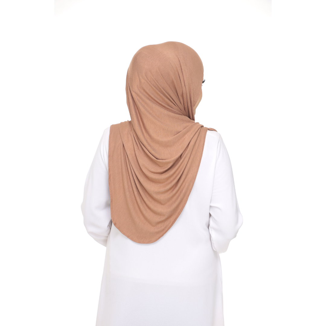 Nurul|Latte|Bawal Lazy Selapis|Cotton Jersey