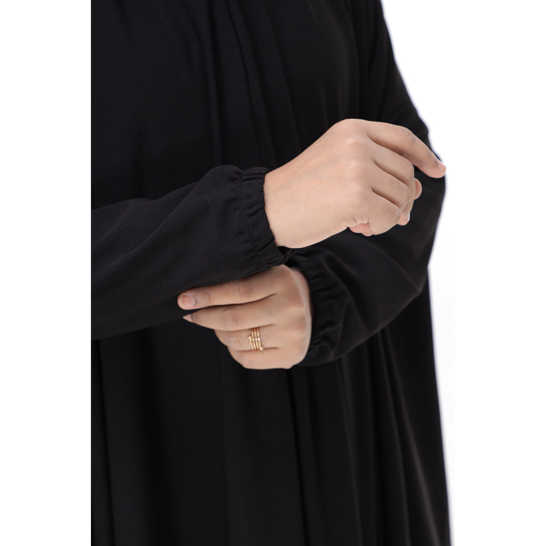Black Mini Telekung Farah