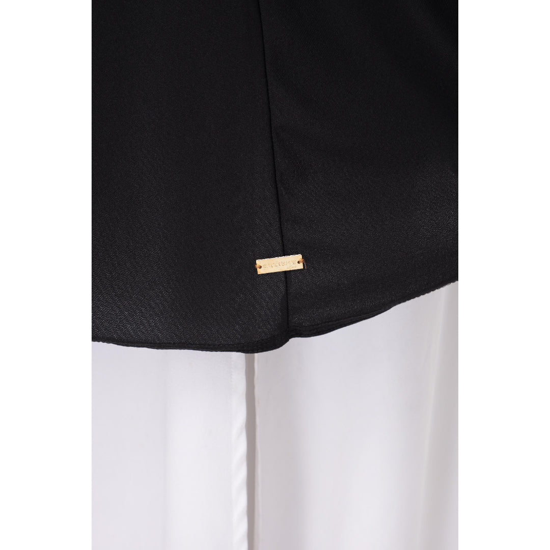 Black Mini Telekung Farah