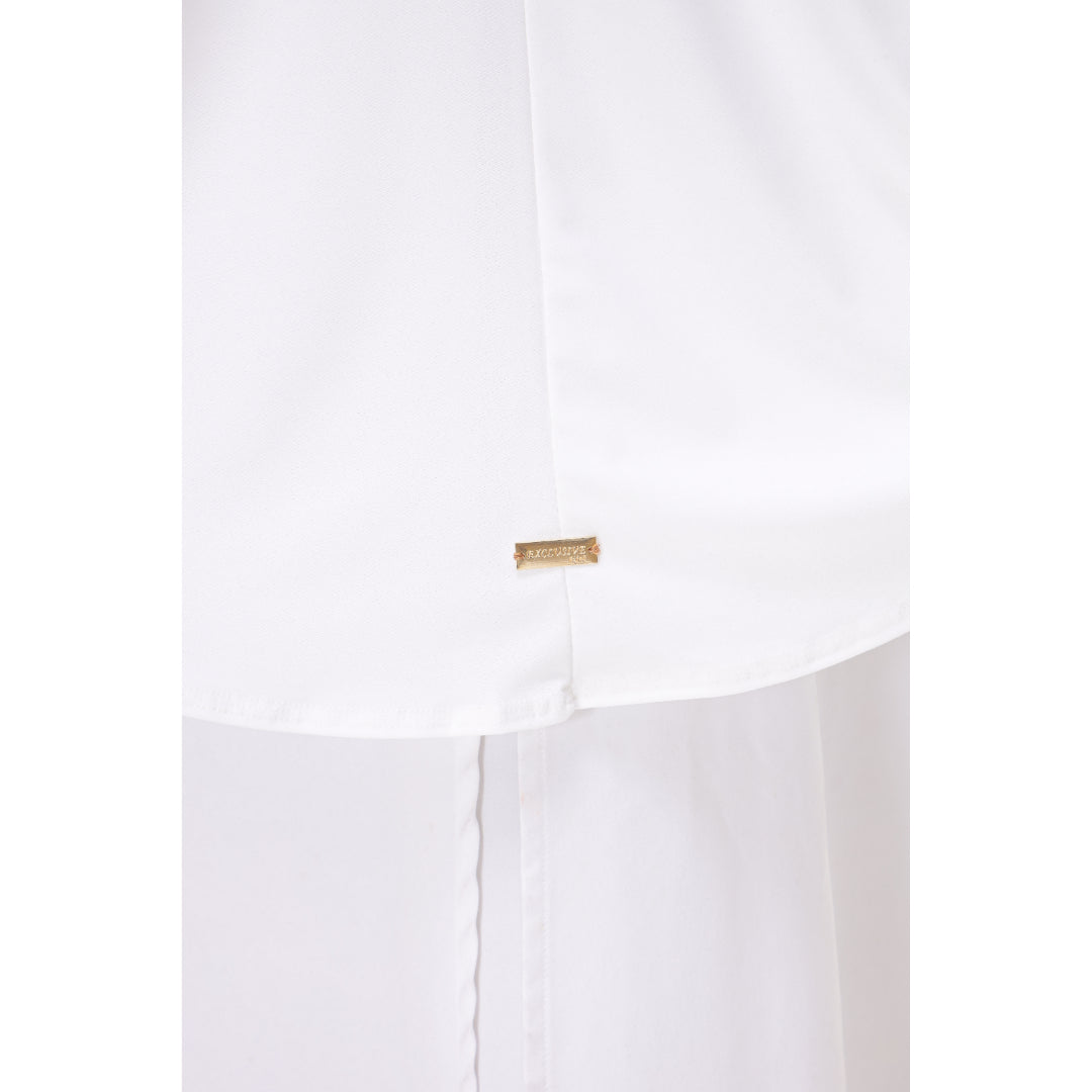 White Mini Telekung Farah