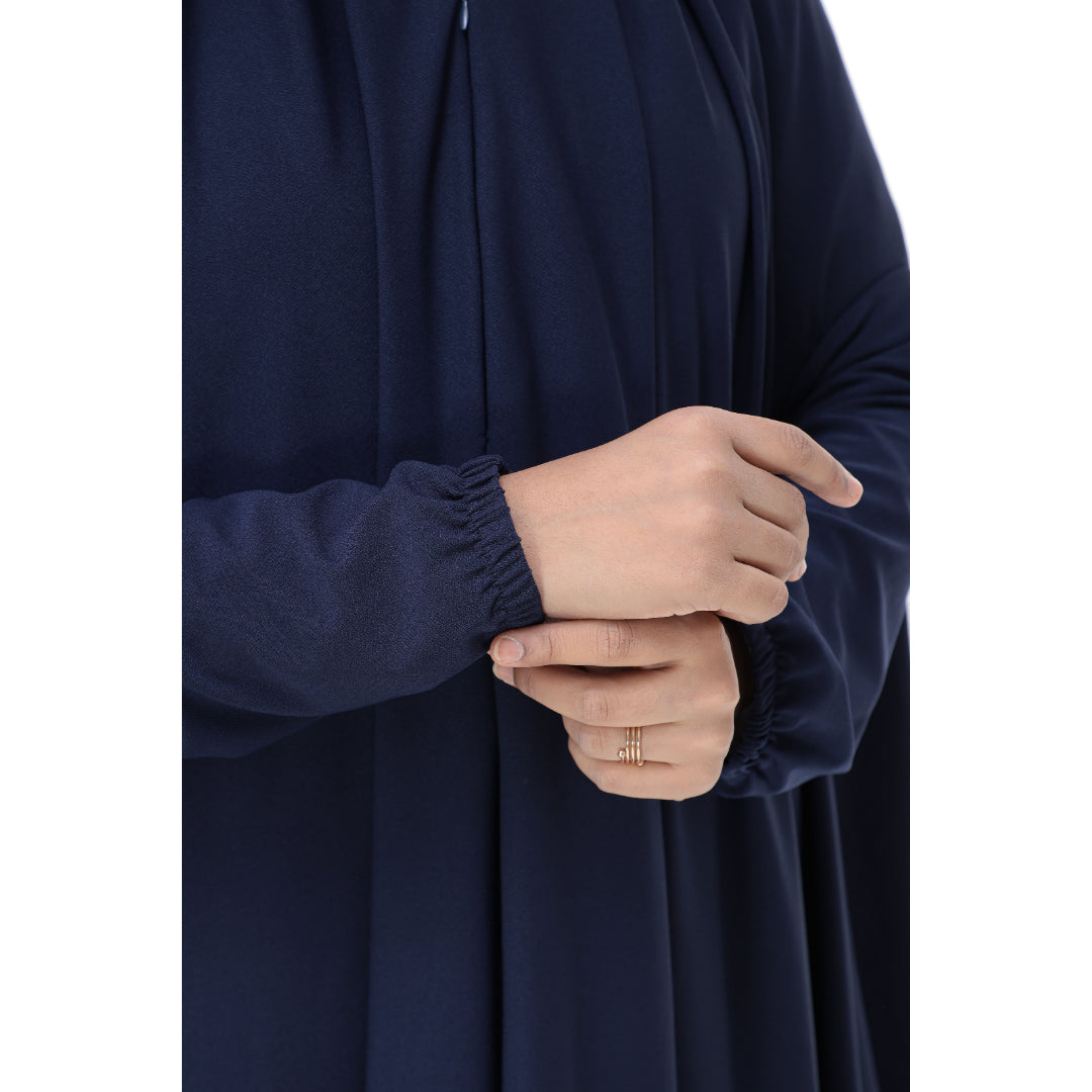 Navy Blue Mini Telekung Farah