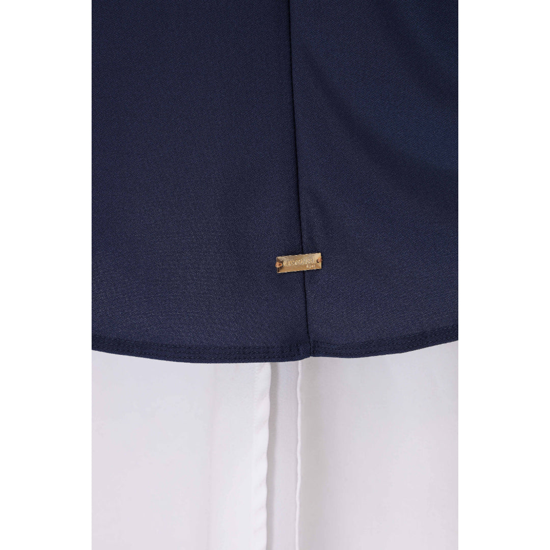 Navy Blue Mini Telekung Farah