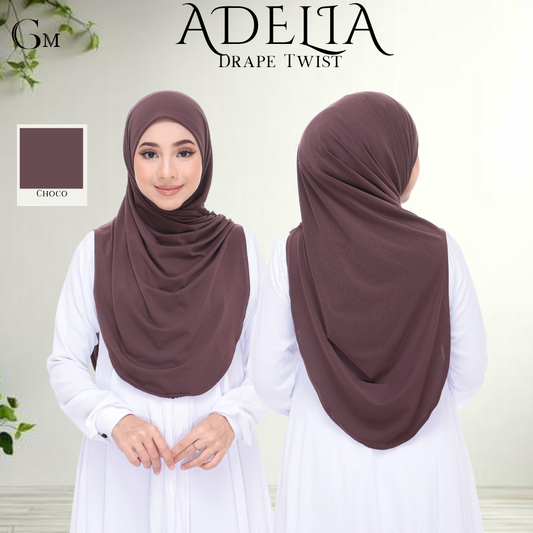 Choco Sarung Moscrepe Adelia