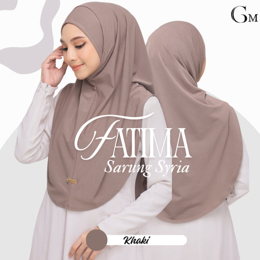 Khaki|Fatima Instant Sarung Syria
