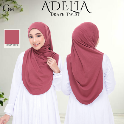 Dusty Rose Sarung Moscrepe Adelia