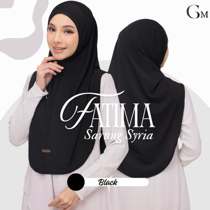 Black |Fatima Instant Sarung Syria