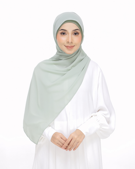 Sage Green Snap & Go - Magnet Scarves