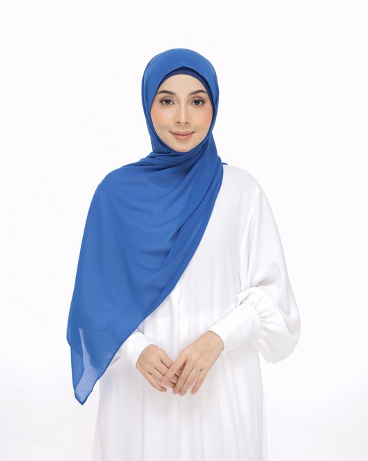 Royal Blue Snap & Go - Magnet Scarves