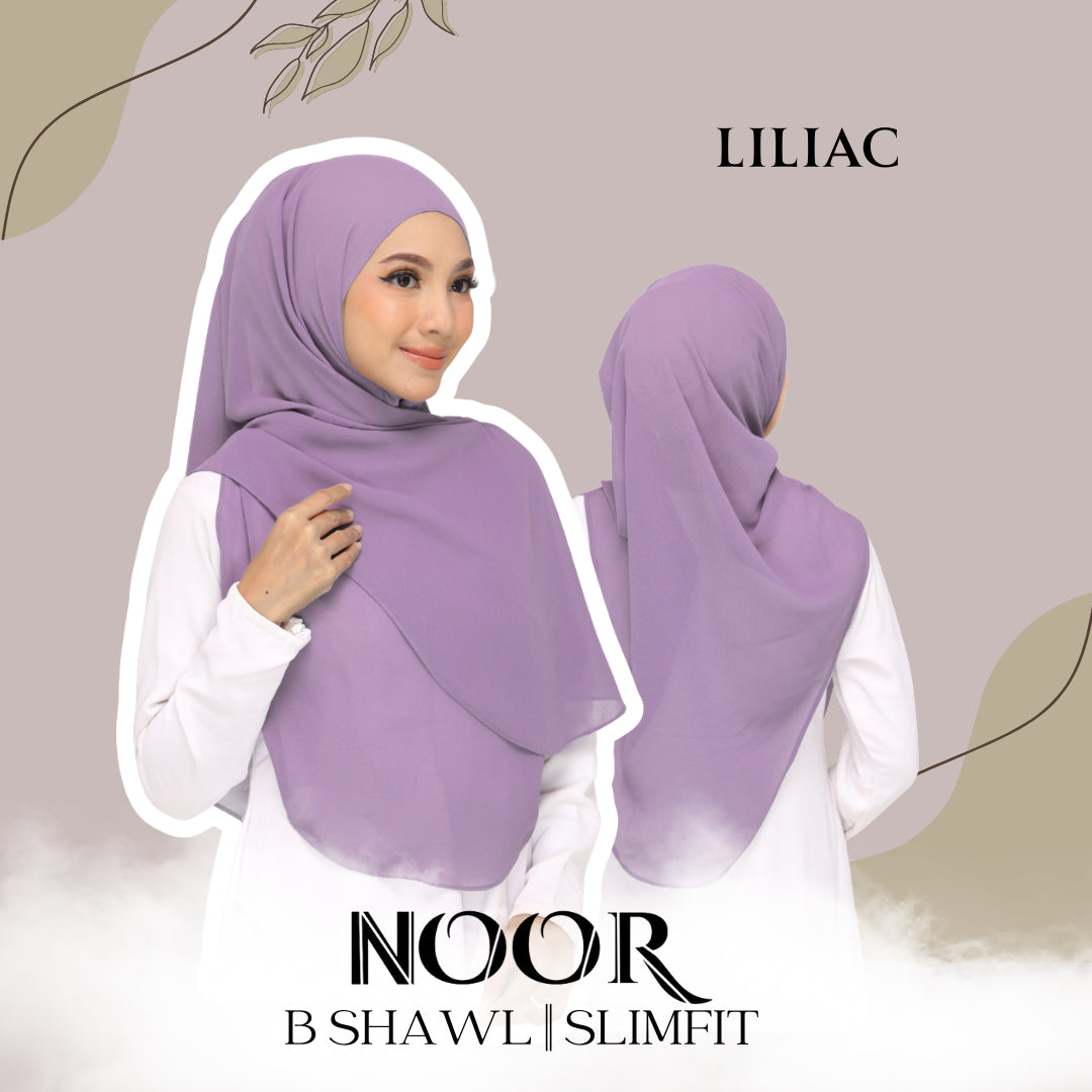 Noor|Liliac|B SHAWL|SLIMFIT