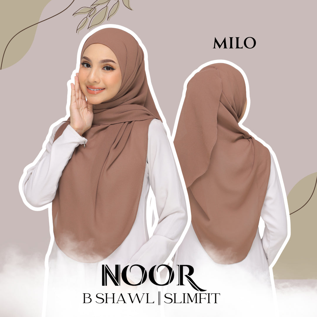 Noor|Milo|B SHAWL|SLIMFIT