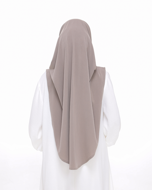 Khaki Sarung Moscrepe Safiya