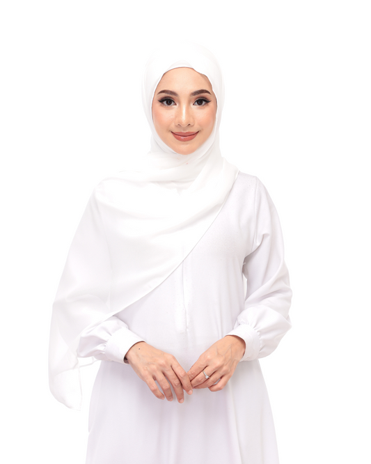 White Snap & Go - Magnet Scarves